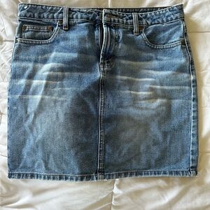 Vintage denim skirt